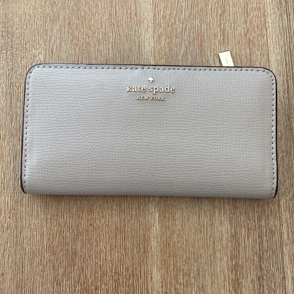 Kate spade gray wallet